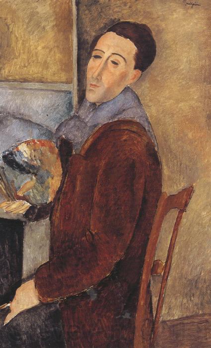 Amedeo Modigliani Self-Portrait (mk39) Germany oil painting art